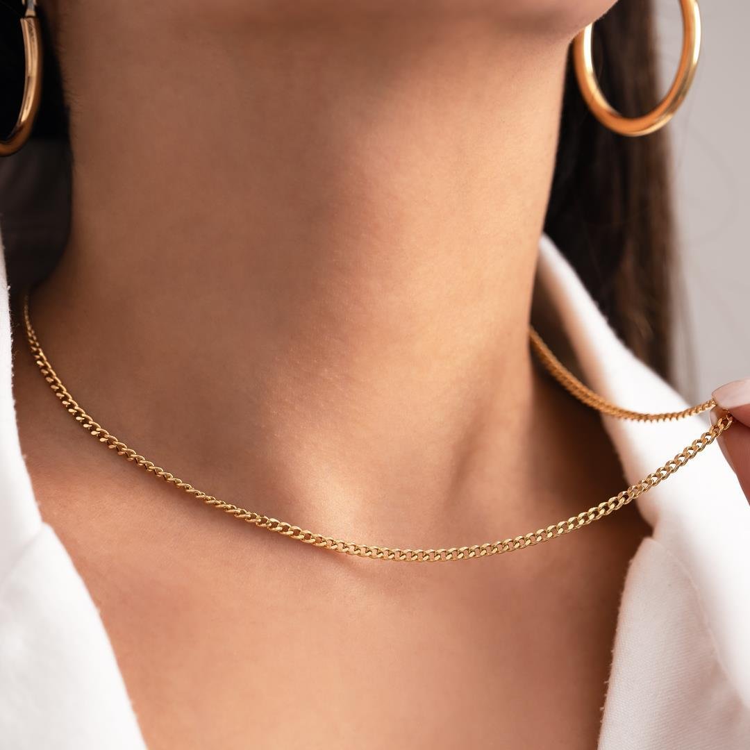 Gurmet Zincir 14 Ayar Altın 45 cm