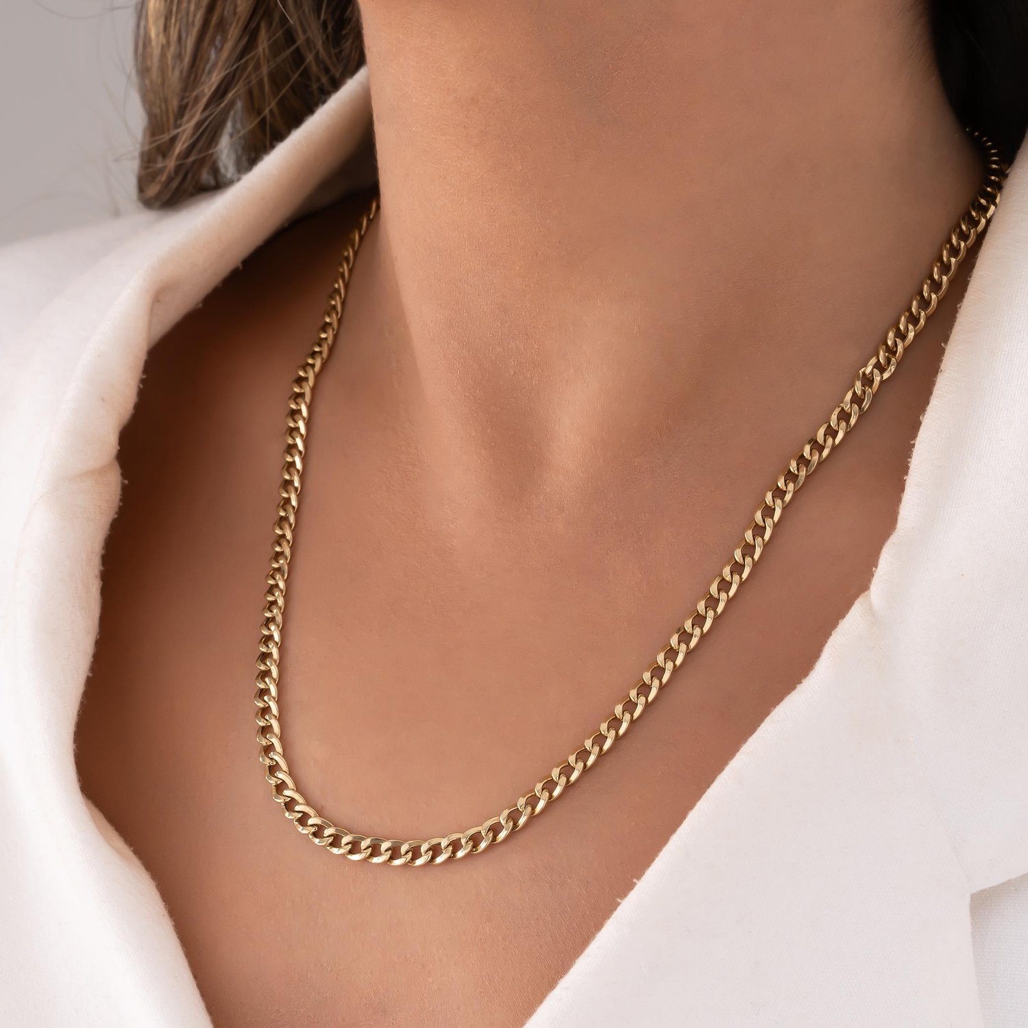 Gurmet Zincir 14 Ayar Altın 5 Mm