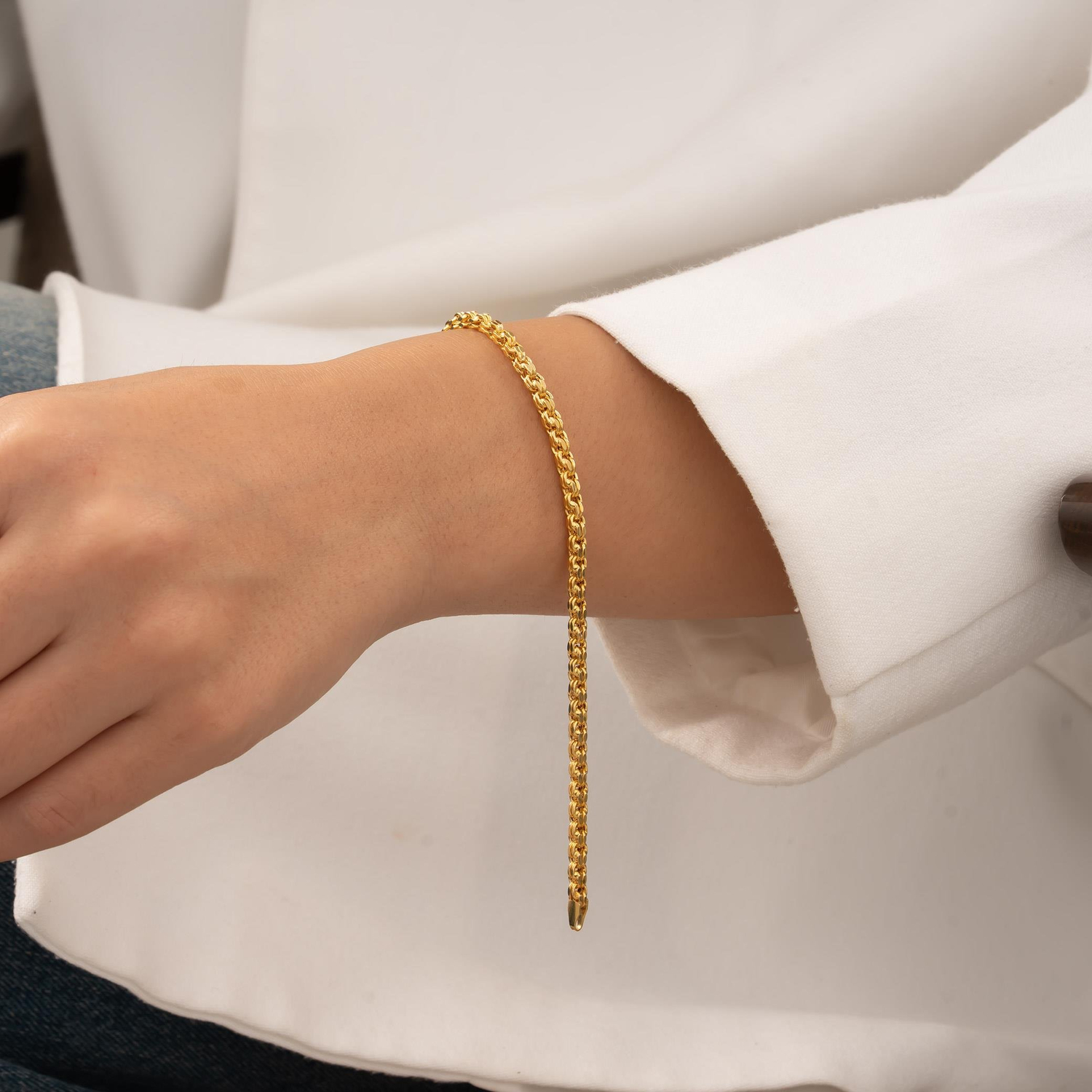 Güverse 14 Ayar Altın Bileklik