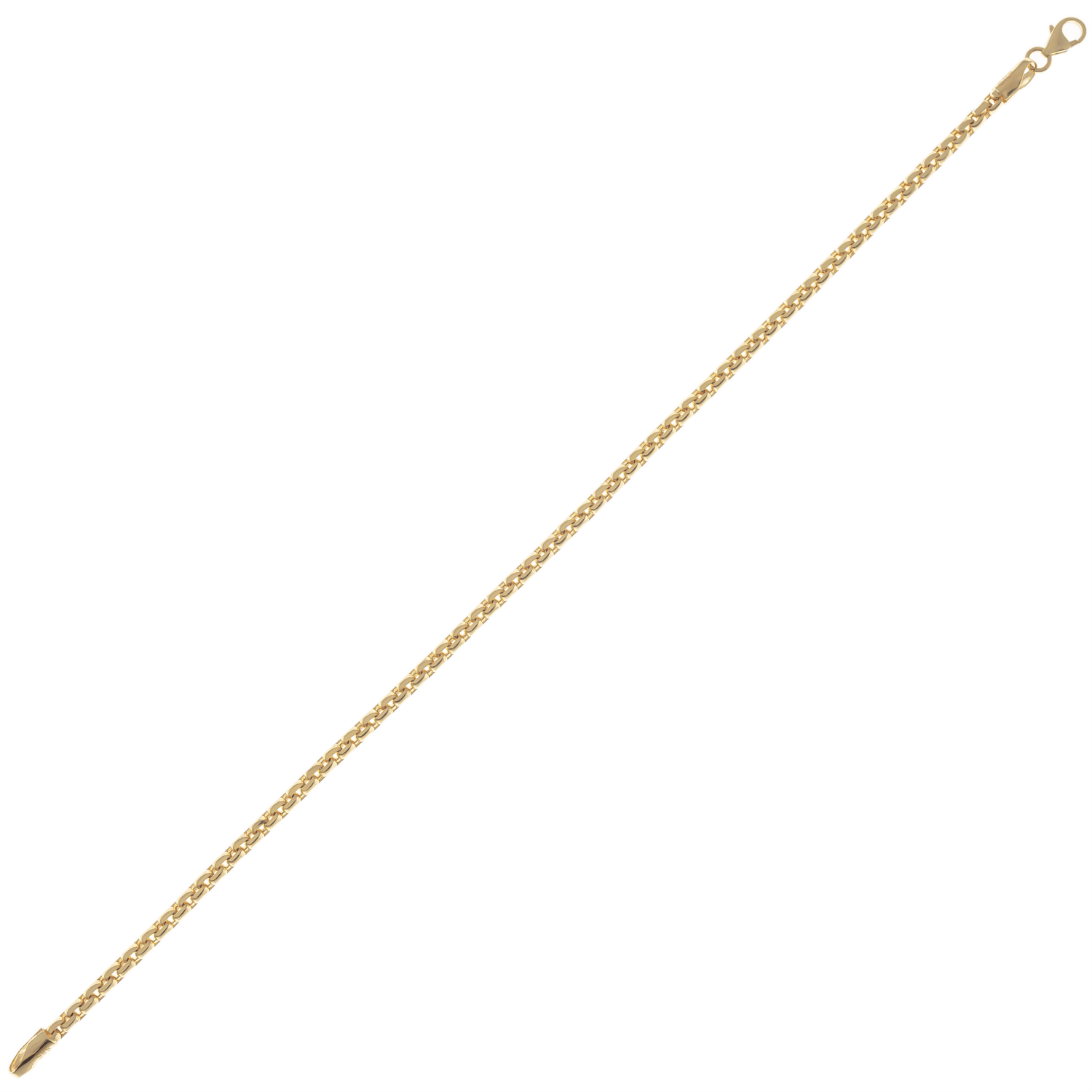 Halka 14 Ayar Altın Bileklik 