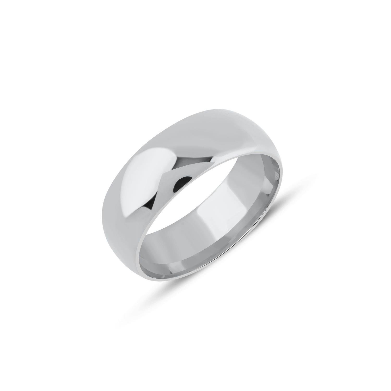 İçi Boş Bombeli Klasik Alyans 7 mm