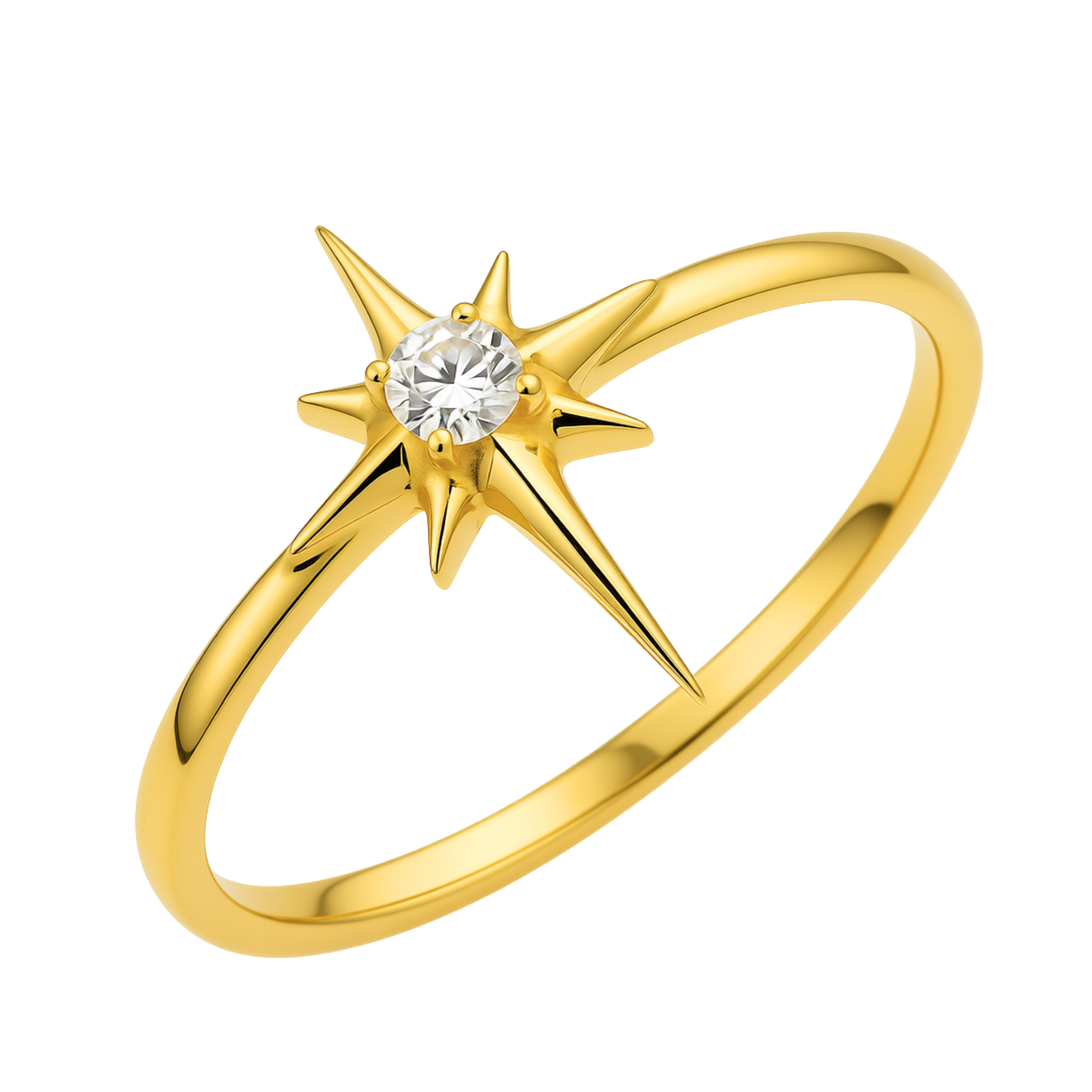 Kuzey Yıldızı 14 Ayar Altın Yüzük 