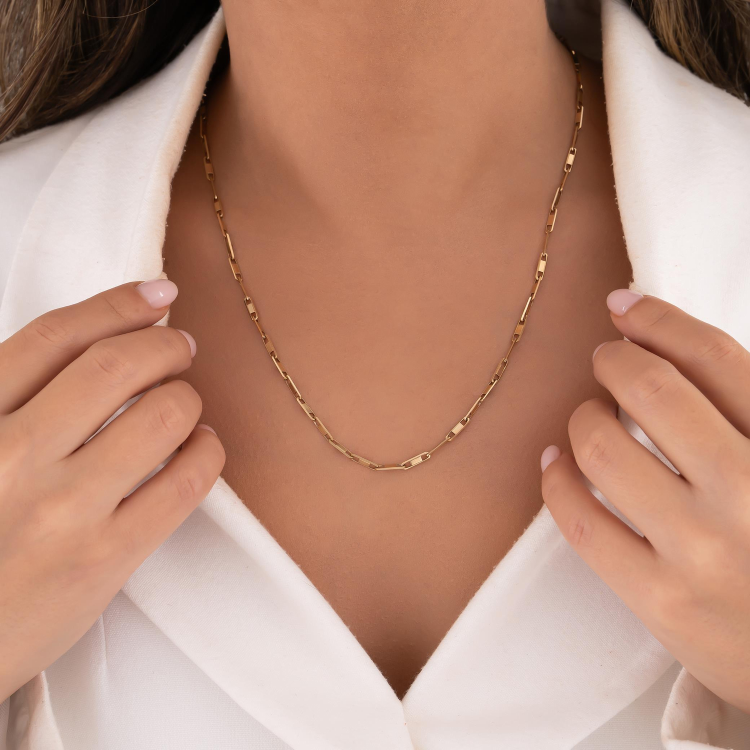 Laura 14 Ayar Altın Zincir 2 Mm