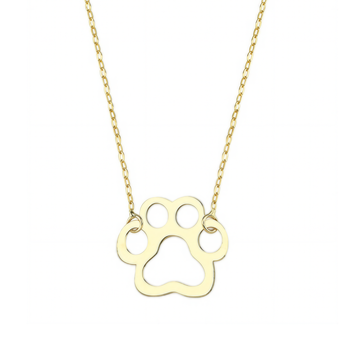 Pati Figürlü 14 Ayar Altın Kolye