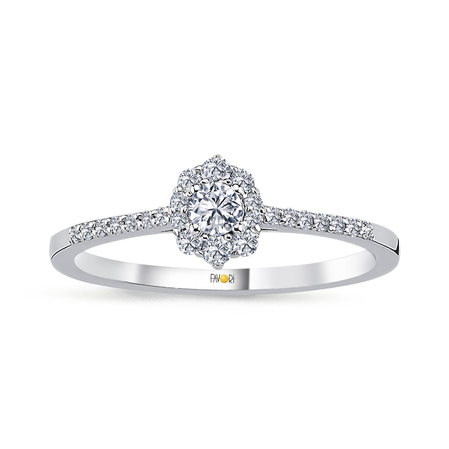 PIRLANTA FANTAZİ YÜZÜK 0.36 CT