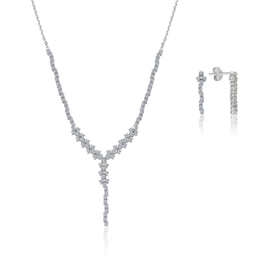 Pırlanta Taşlı Düğün Seti