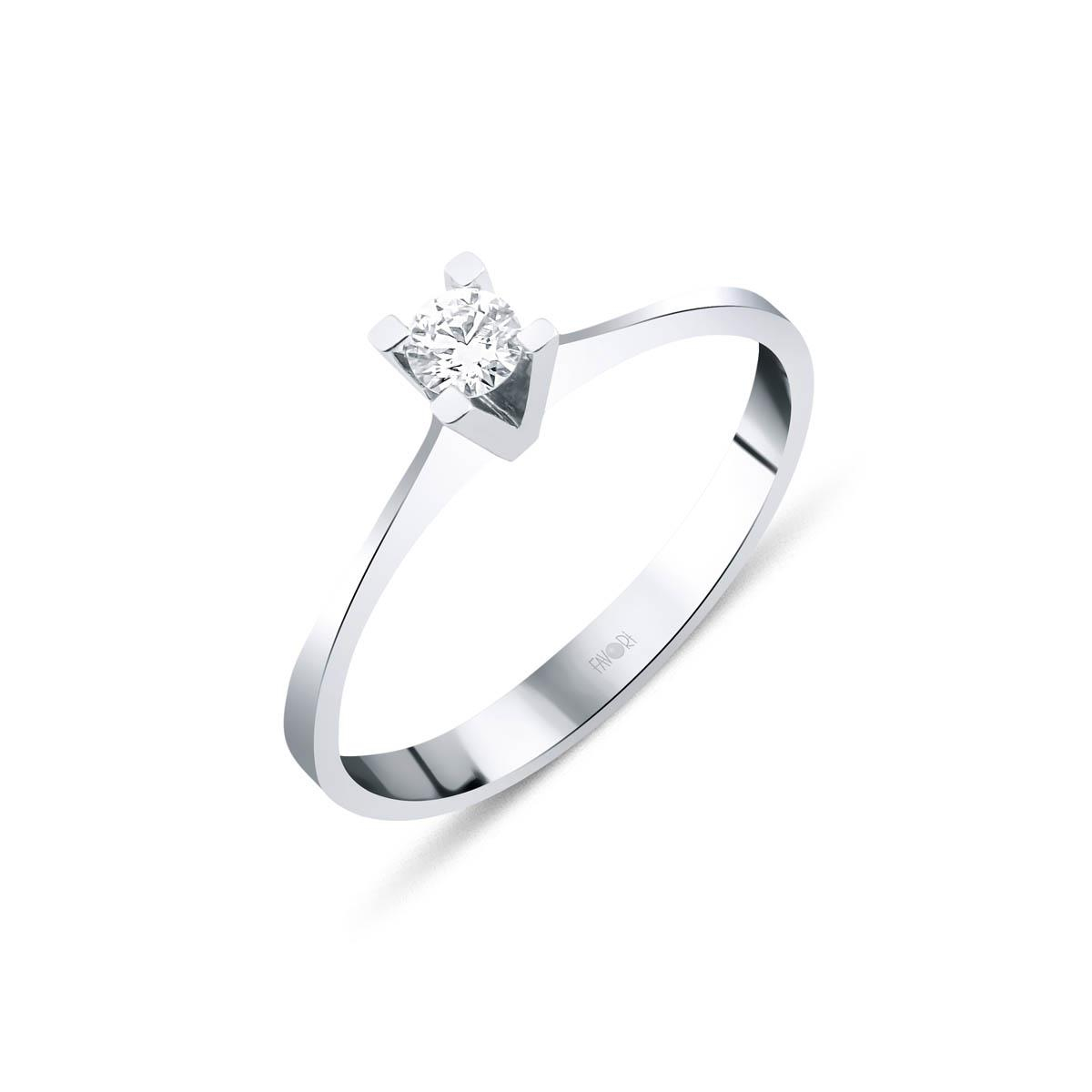 PIRLANTA TEKTAŞ YÜZÜK 0.15 CT