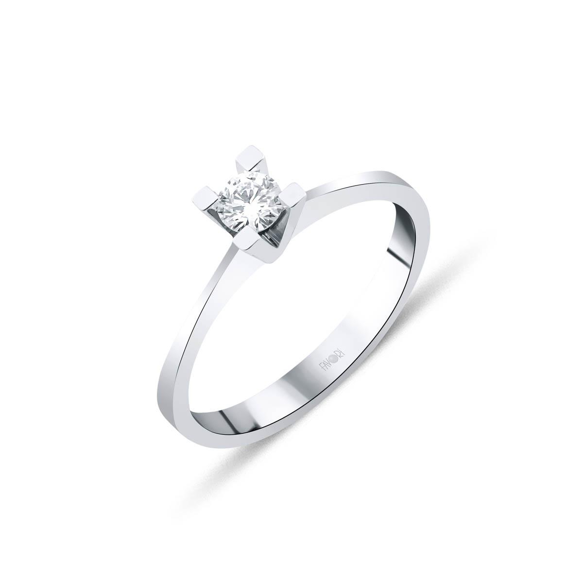 PIRLANTA TEKTAŞ YÜZÜK 0.17 CT