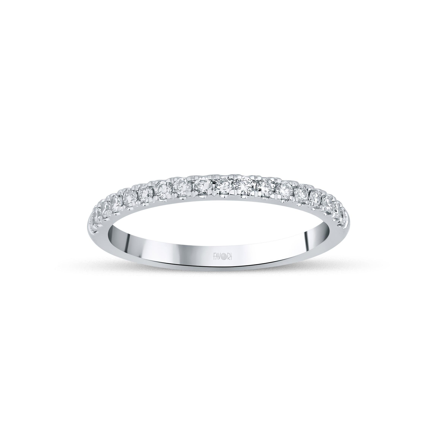 PIRLANTA YARIMTUR YÜZÜK 0.12 CT