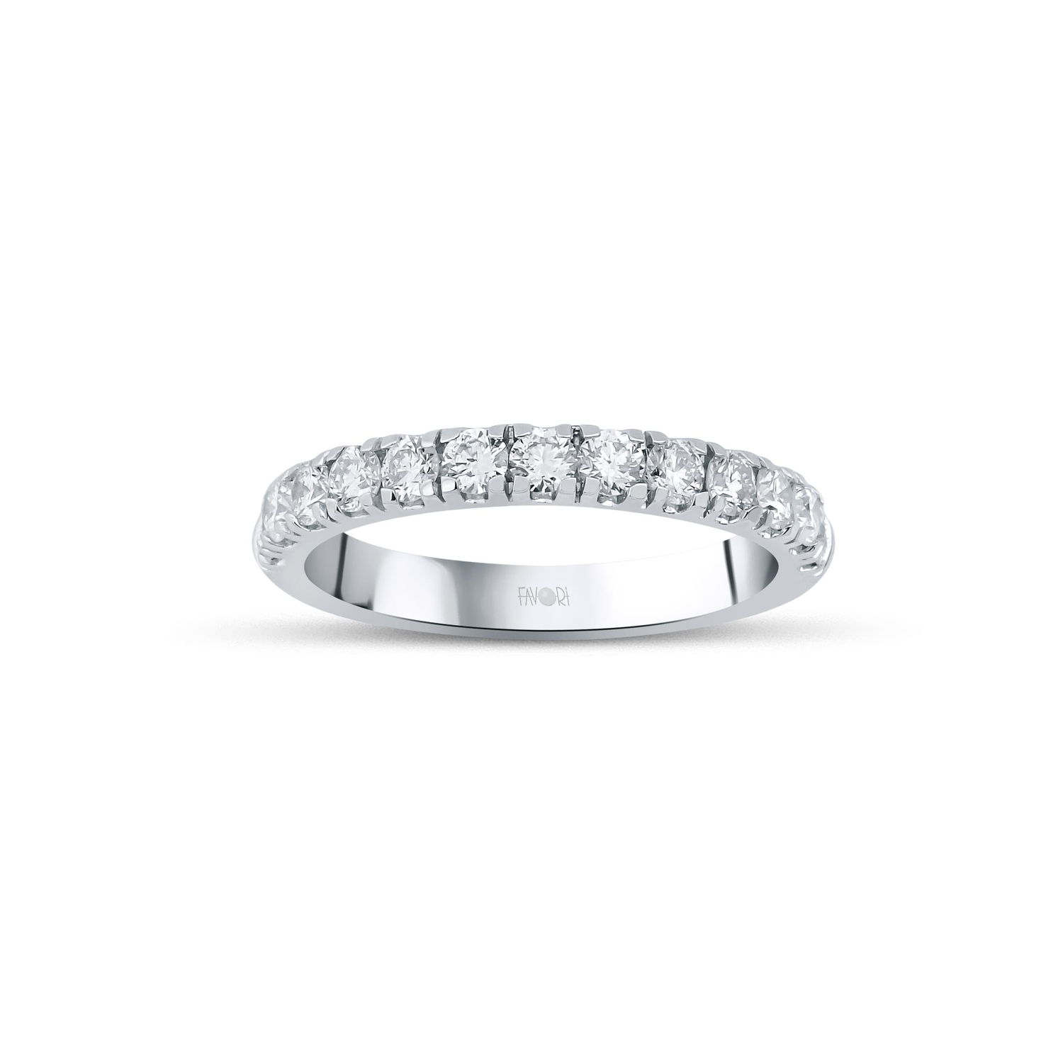 PIRLANTA YARIMTUR YÜZÜK 0.18 CT