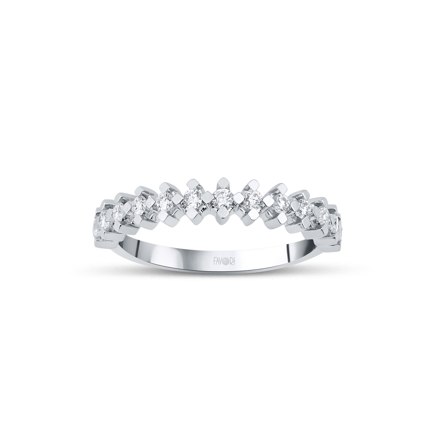 PIRLANTA YARIMTUR YÜZÜK 0.30 CT