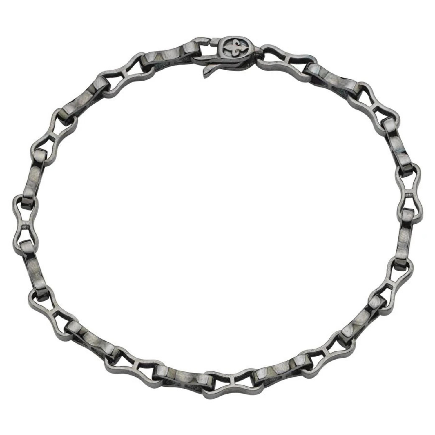 Siyah Altın Erkek Bilekliği