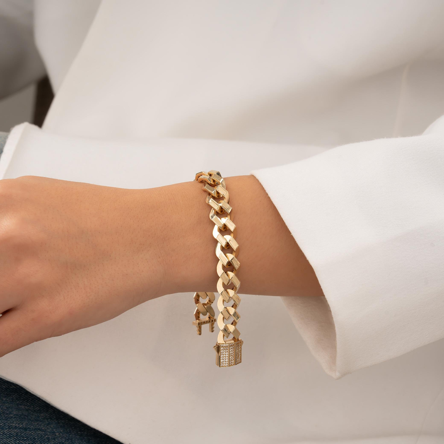 Spor Gurmet 14 Ayar Altın Bileklik