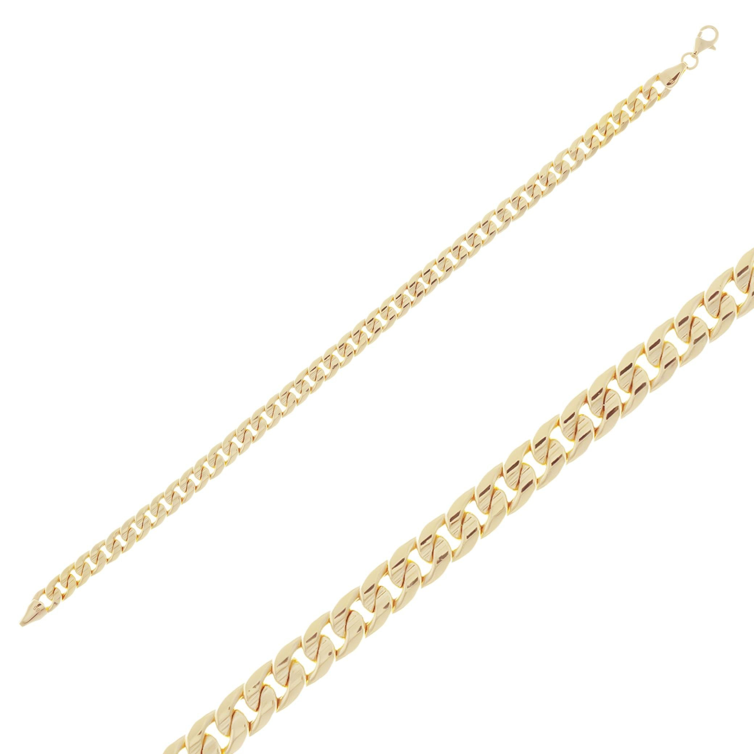 Spor Model 14 Ayar Altın Bileklik