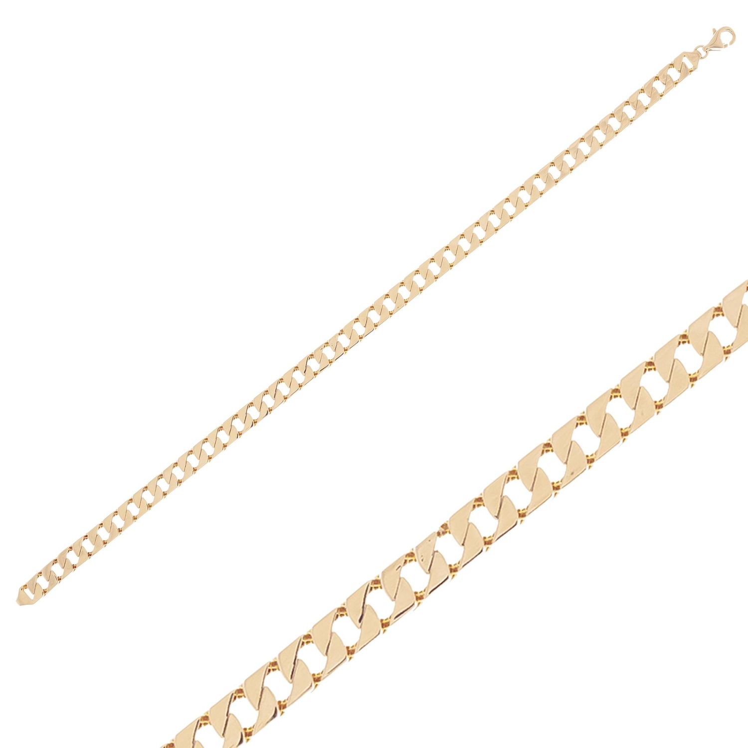 Spor Model 14 Ayar Altın Bileklik