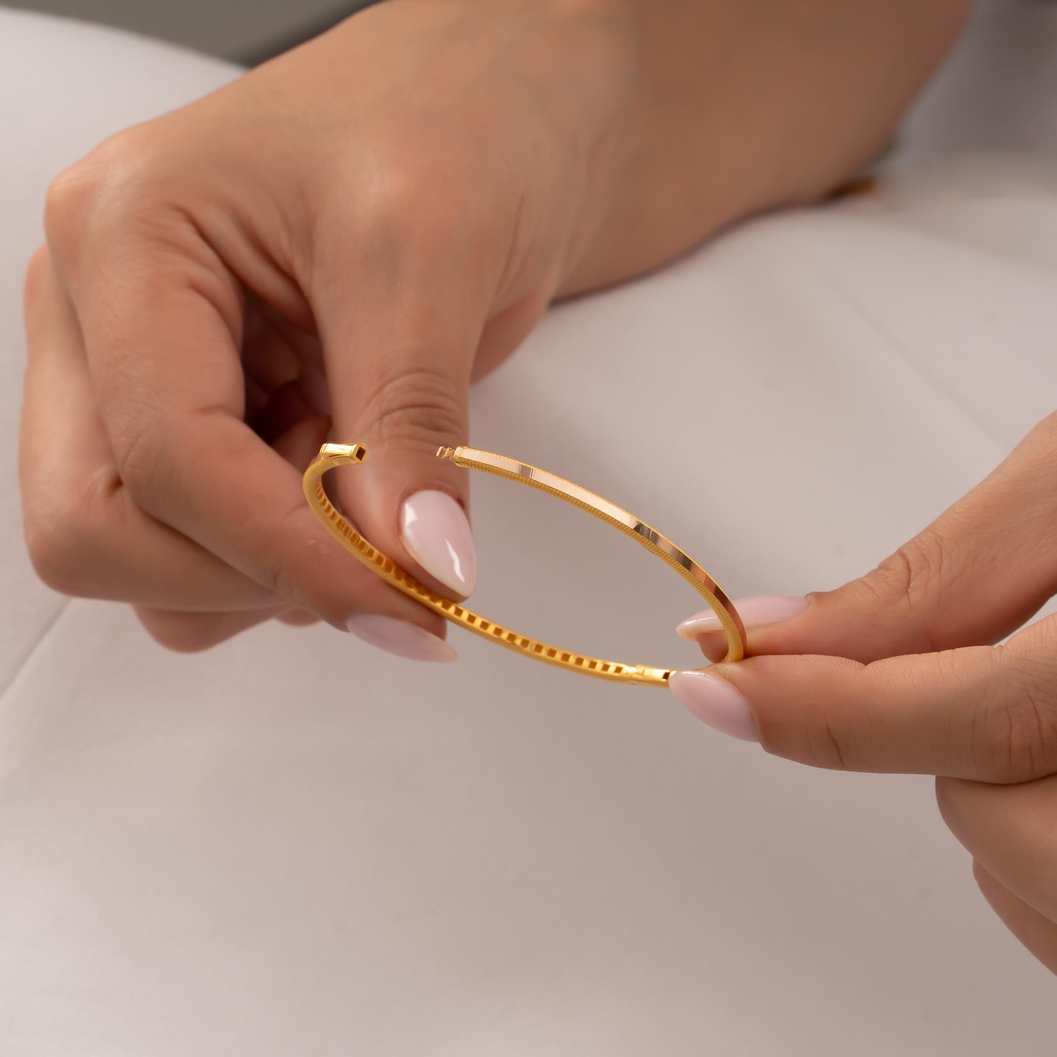 Su Yolu 14 Ayar Altın Bilezik