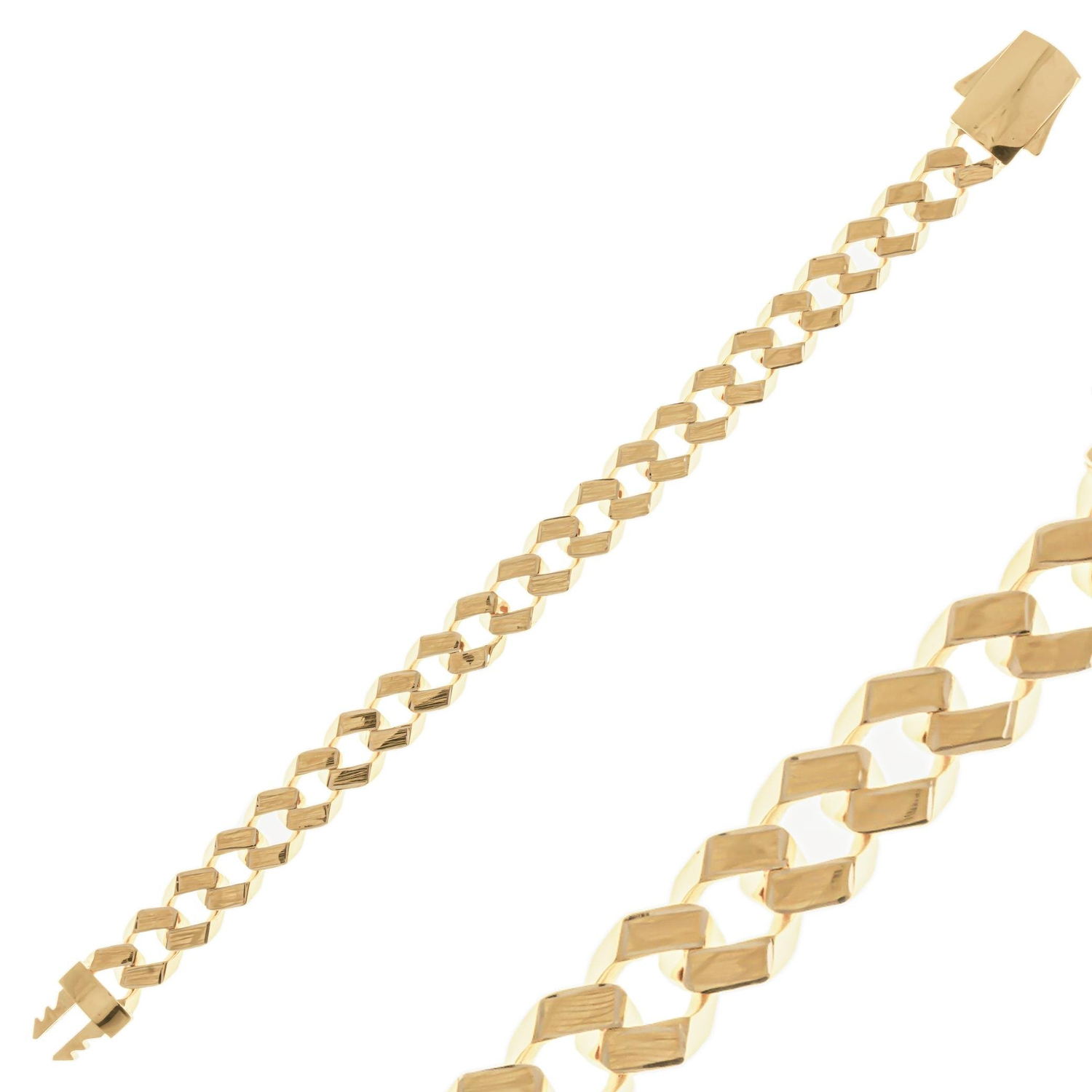 Taşsız Gurmet Spor Bileklik 14 Ayar Altın