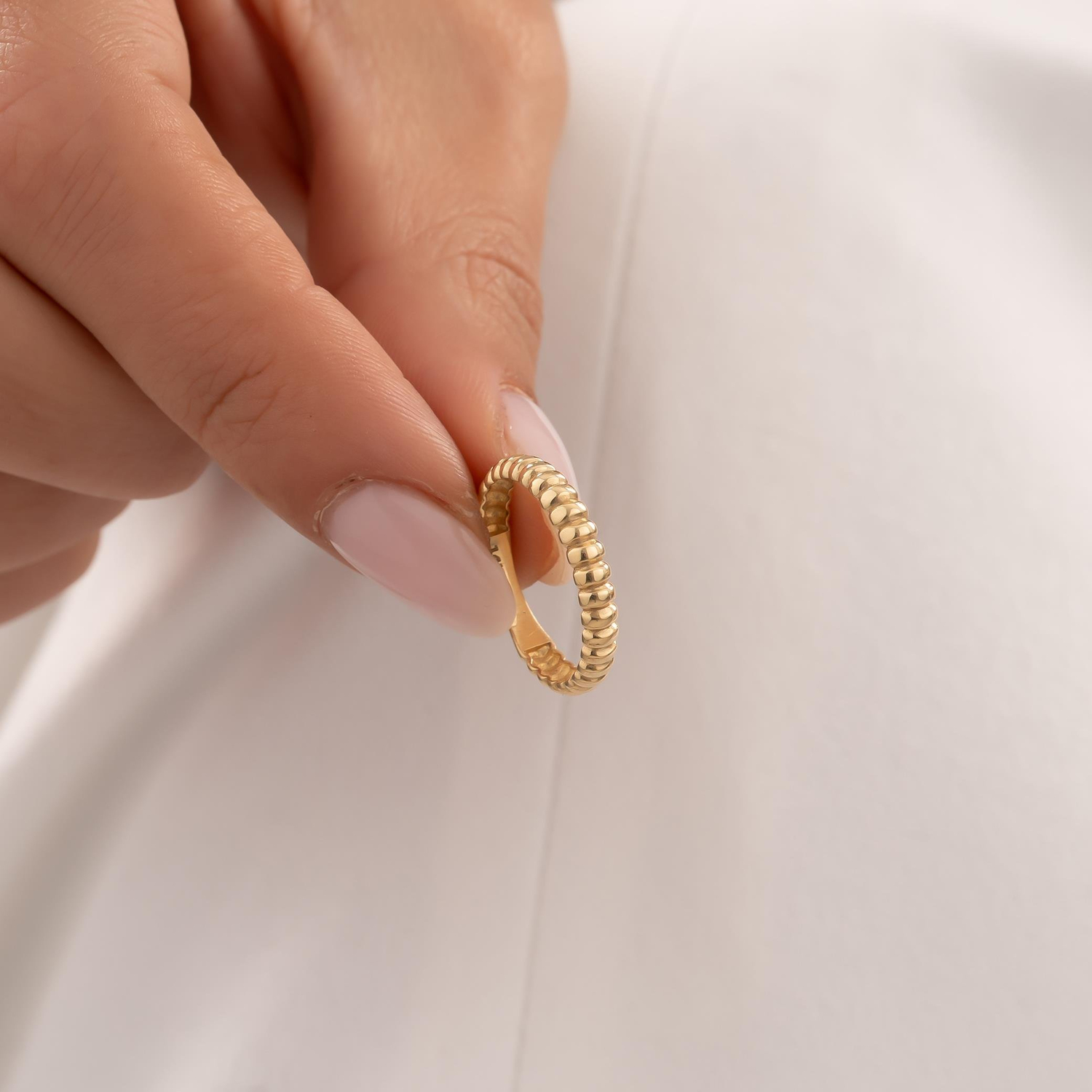 Taşsız Spor Model 14 Ayar Altın Yüzük