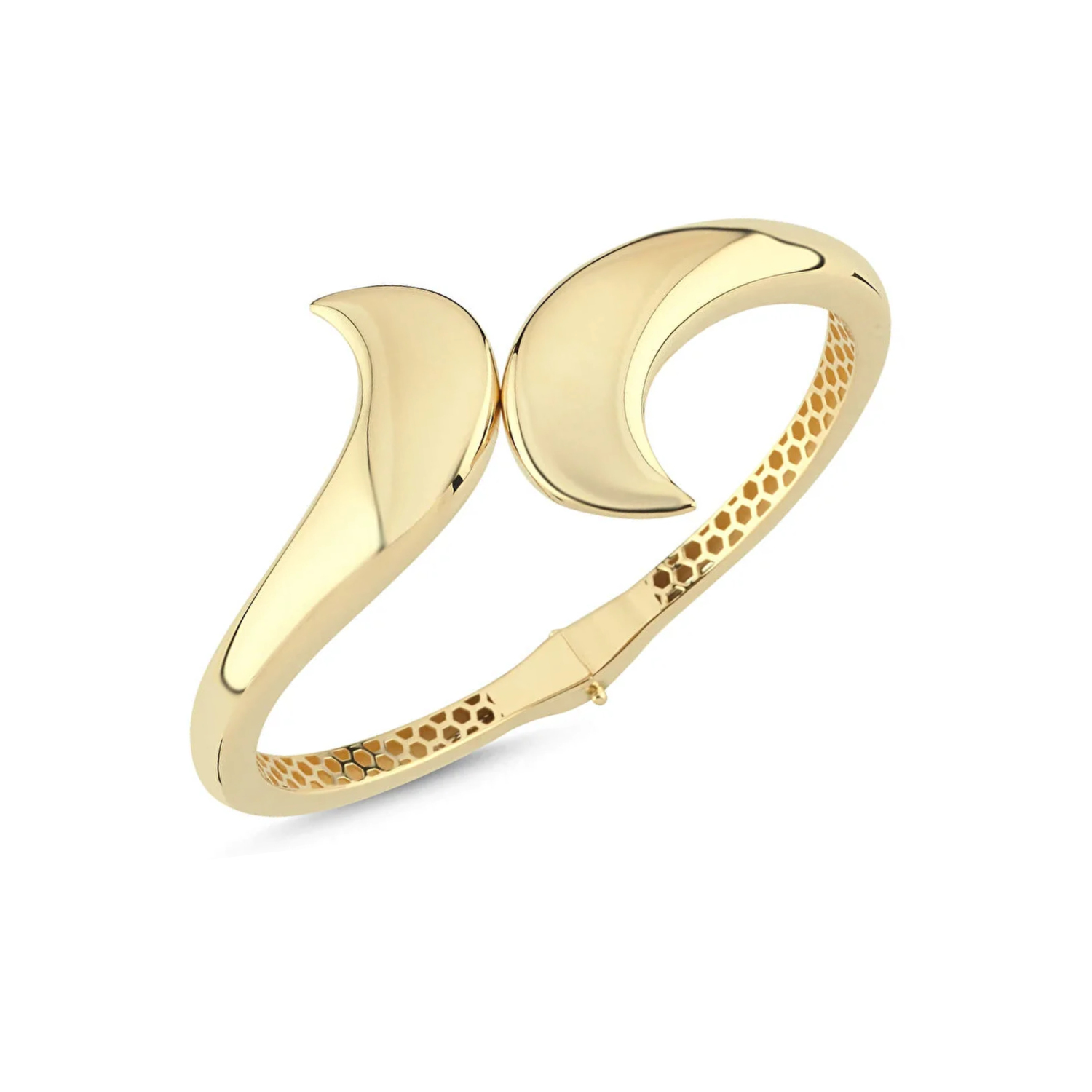 Taşsız Tasarım 14 Ayar Altın Kelepçe