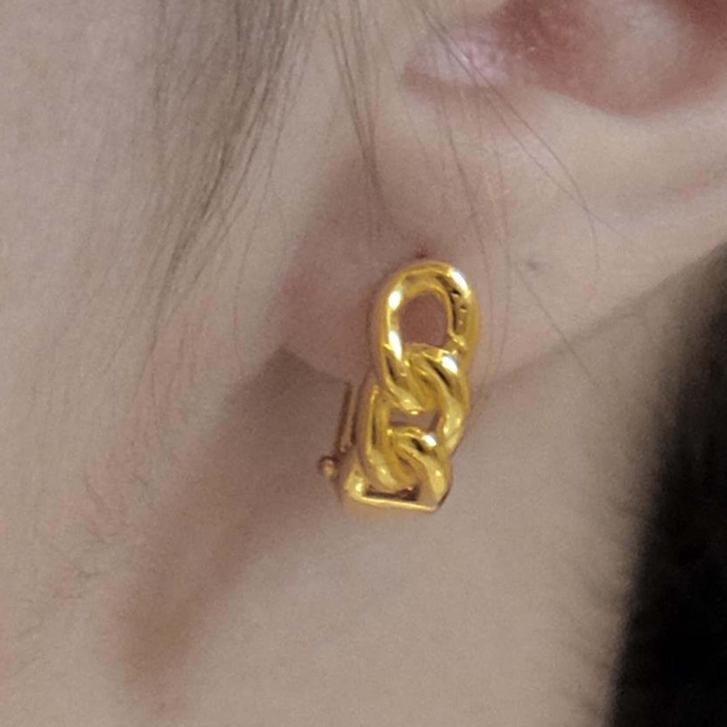 Trabzon Hasır Modern Taşsız Gurmet Model 14 Ayar 3 Sıra Altın Set Sarı