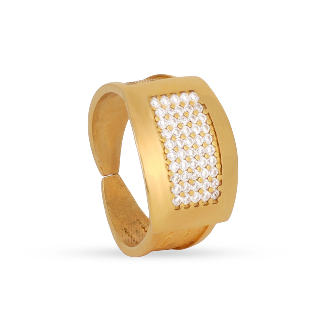 Trabzon Hasır Set Klasik Taşlı Toka 7 Sıra 14 Ayar Altın