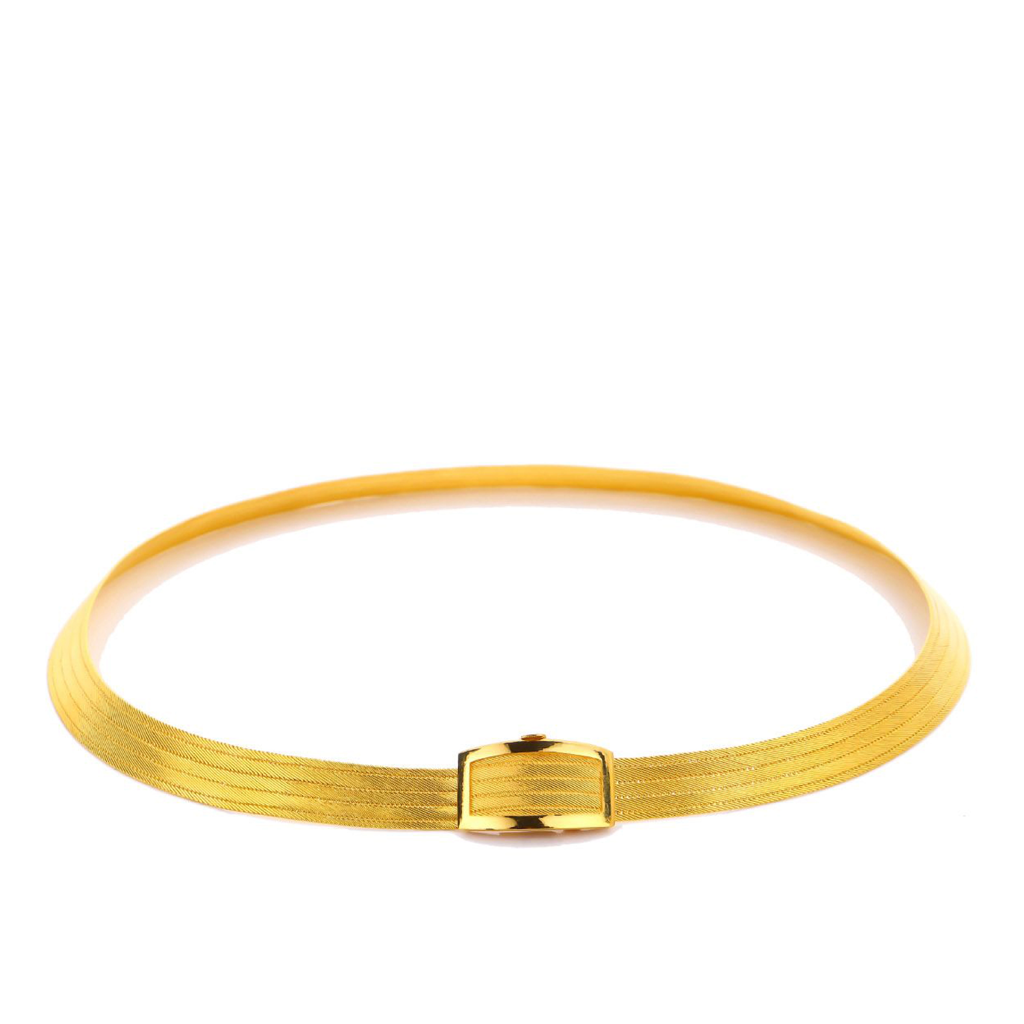 Trabzon Hasır Set Klasik Toka 5 Sıra 14 Ayar Altın