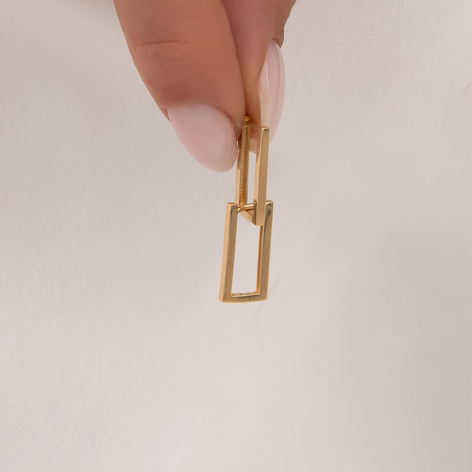 Trend Küpe 14 Ayar Altın