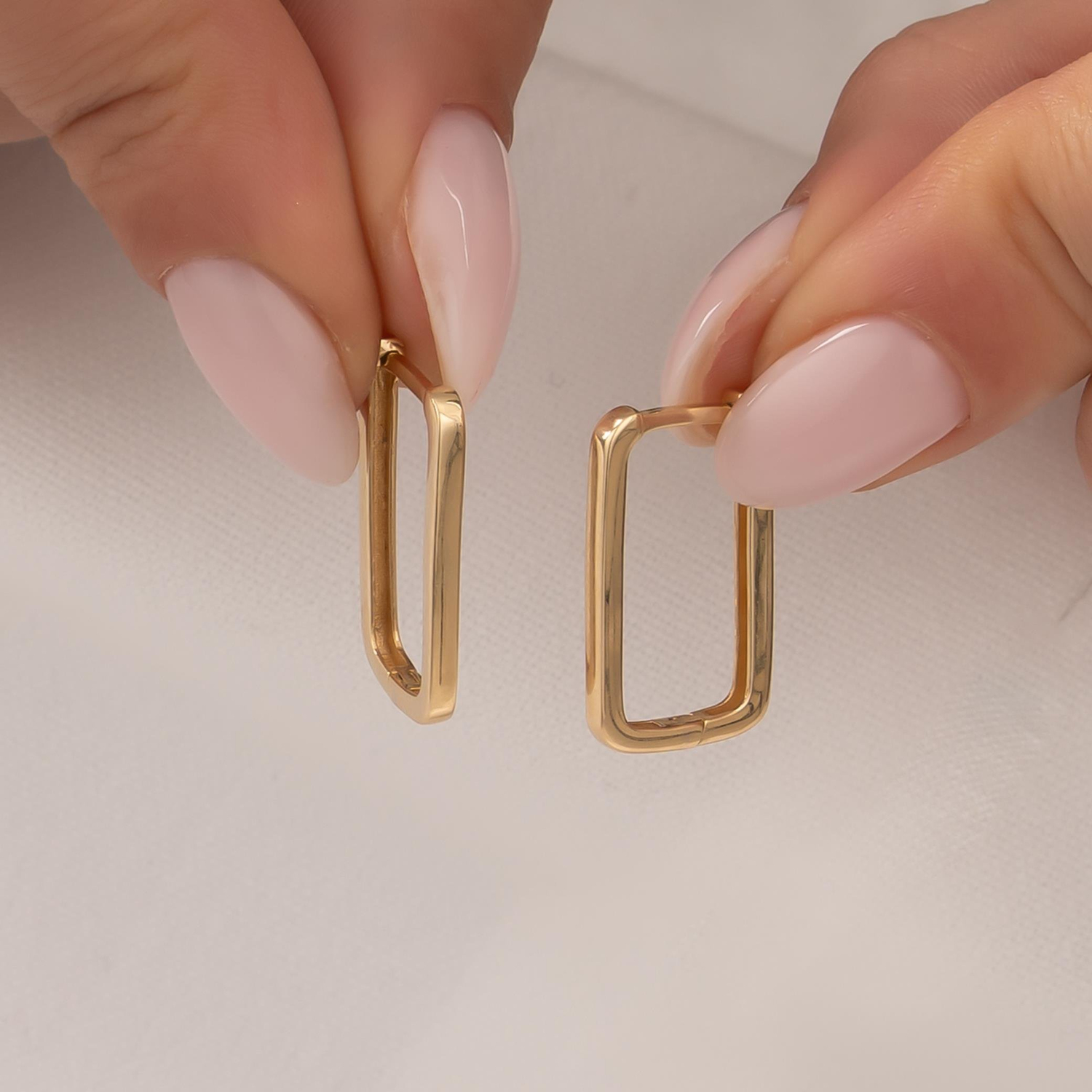 Trend Küpe 14 Ayar Altın