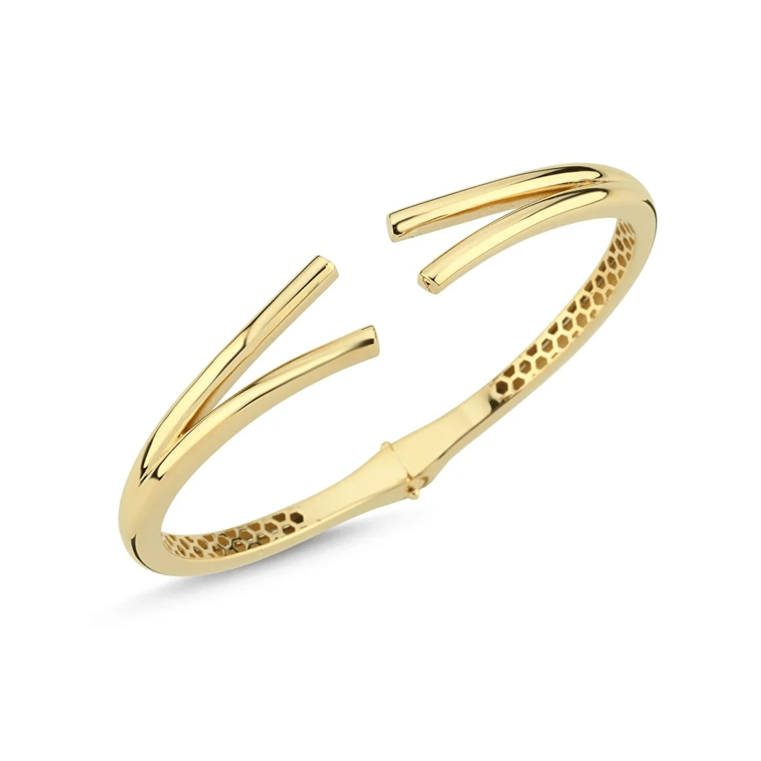 V Model Spor 14 Ayar Altın Kelepçe