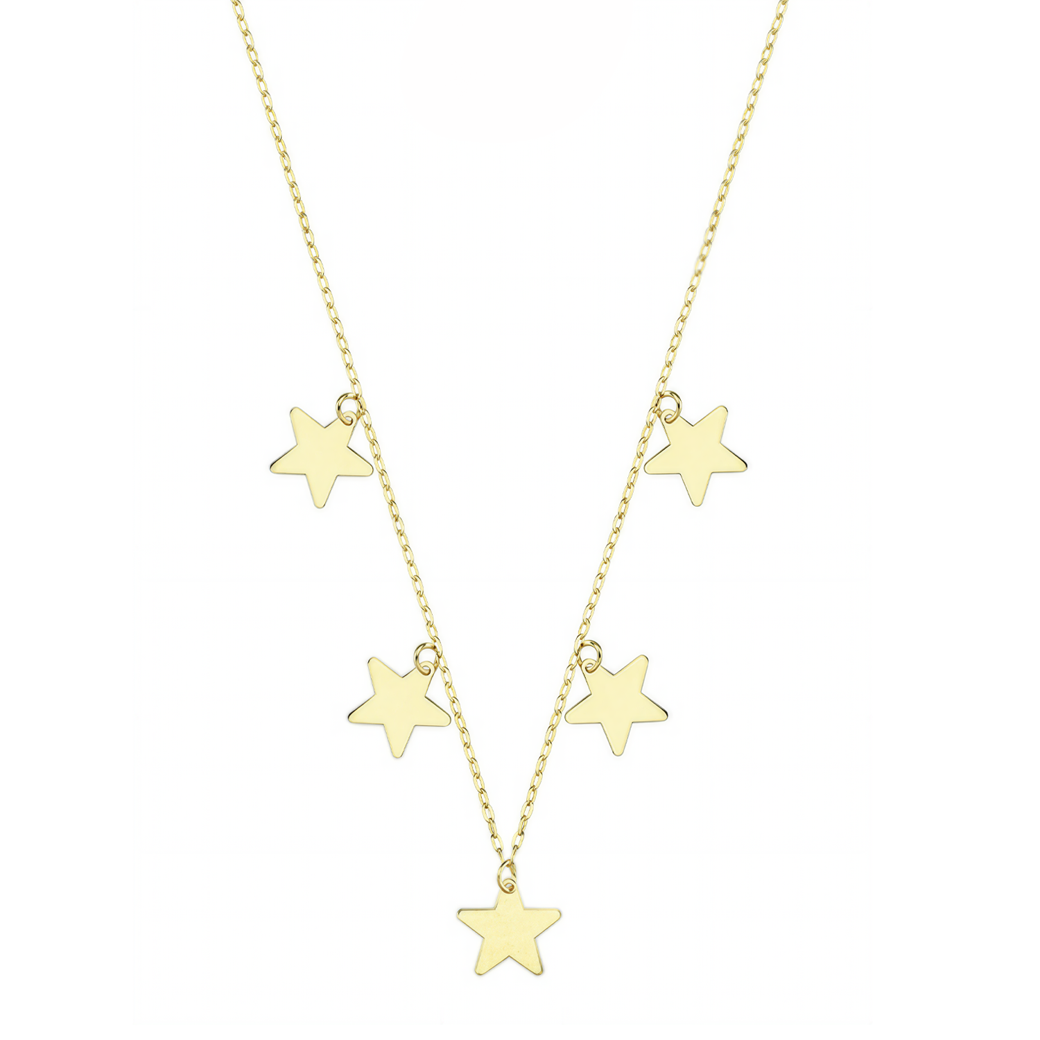 Yıldız 14 Ayar Altın Kolye
