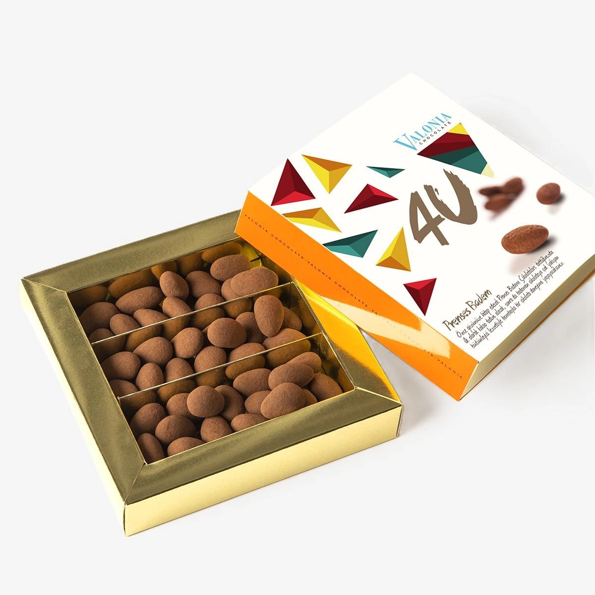 4U Prenses Badem Çikolata  150Gr.