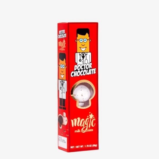 Dr. Chocolate 3’Lü Sütlü Mantar Draje  50Gr.