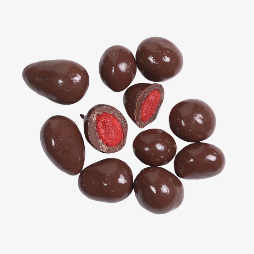 Sütlü Çikolatalı Çilekli Draje 80gr