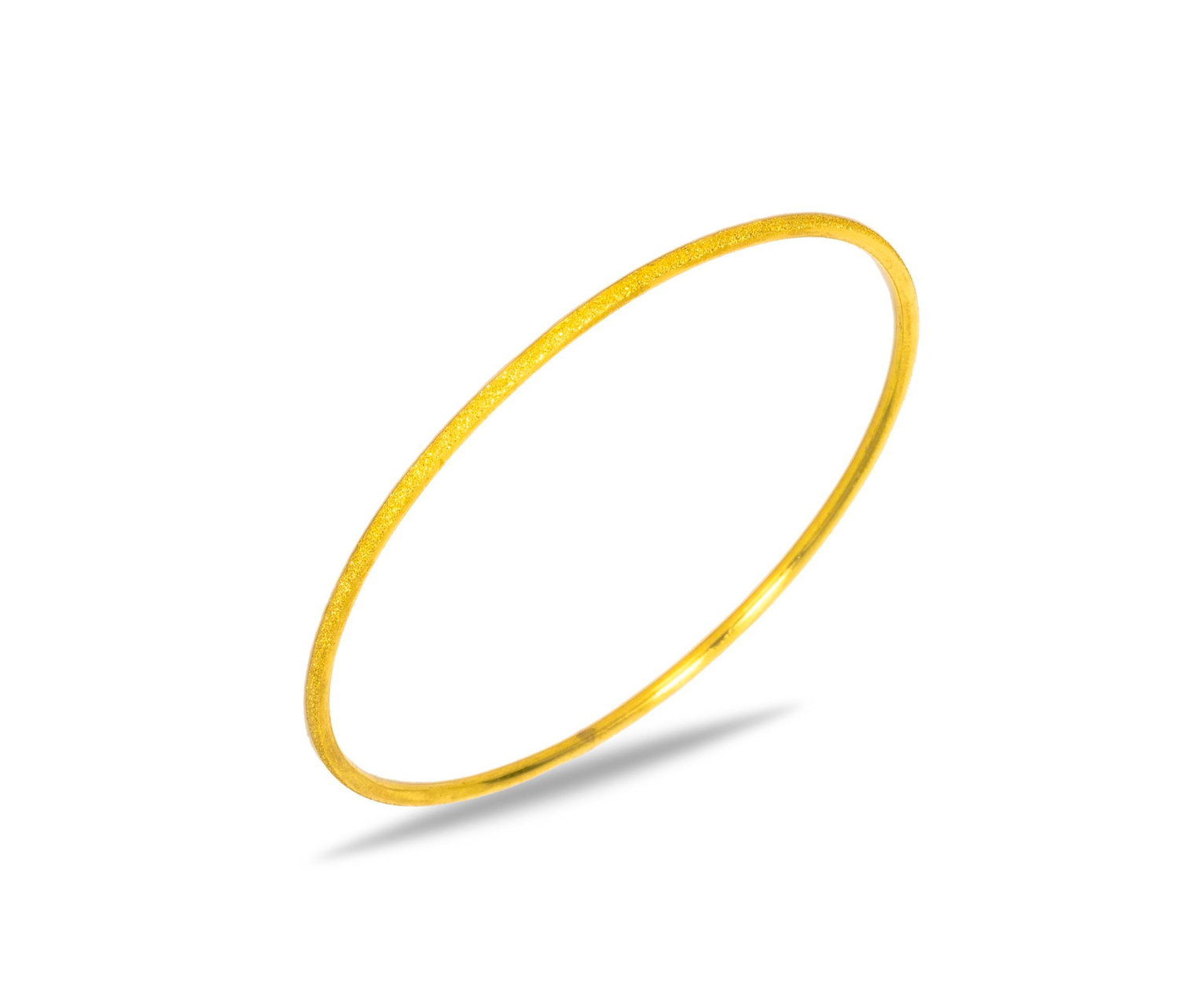 22 Ayar Altın Simli Ajda Bilezik 10 Gram