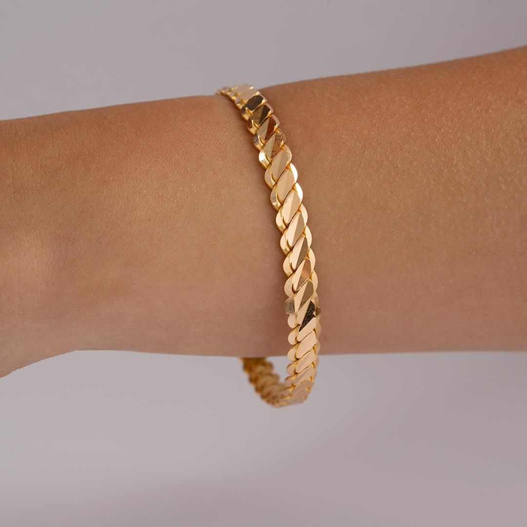 30 Gram (Gr) 3'lü Burma Bilezik 22 Ayar Yatırımlık İşçiliksiz