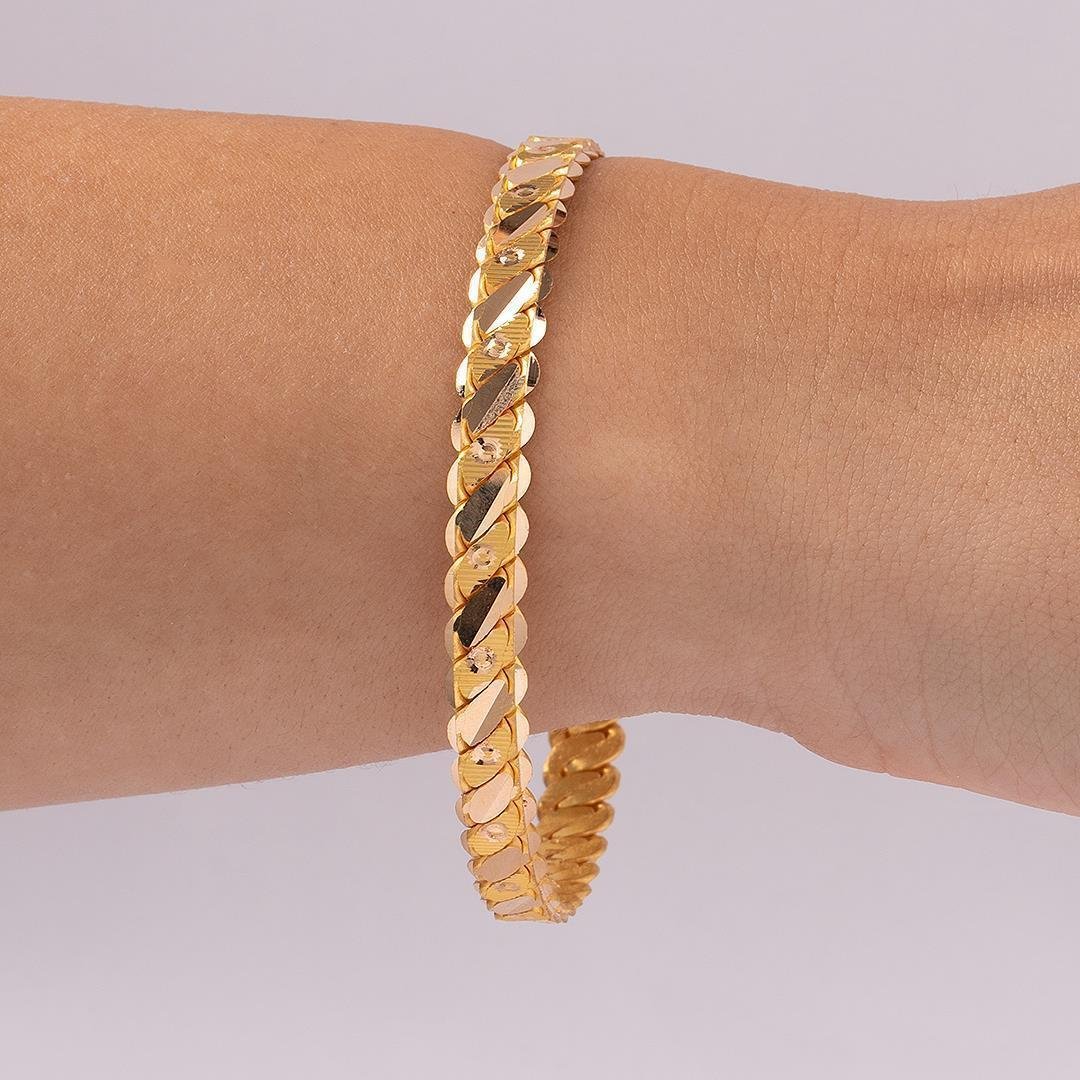 30 Gram Noktalı Üçlü Burma Bilezik