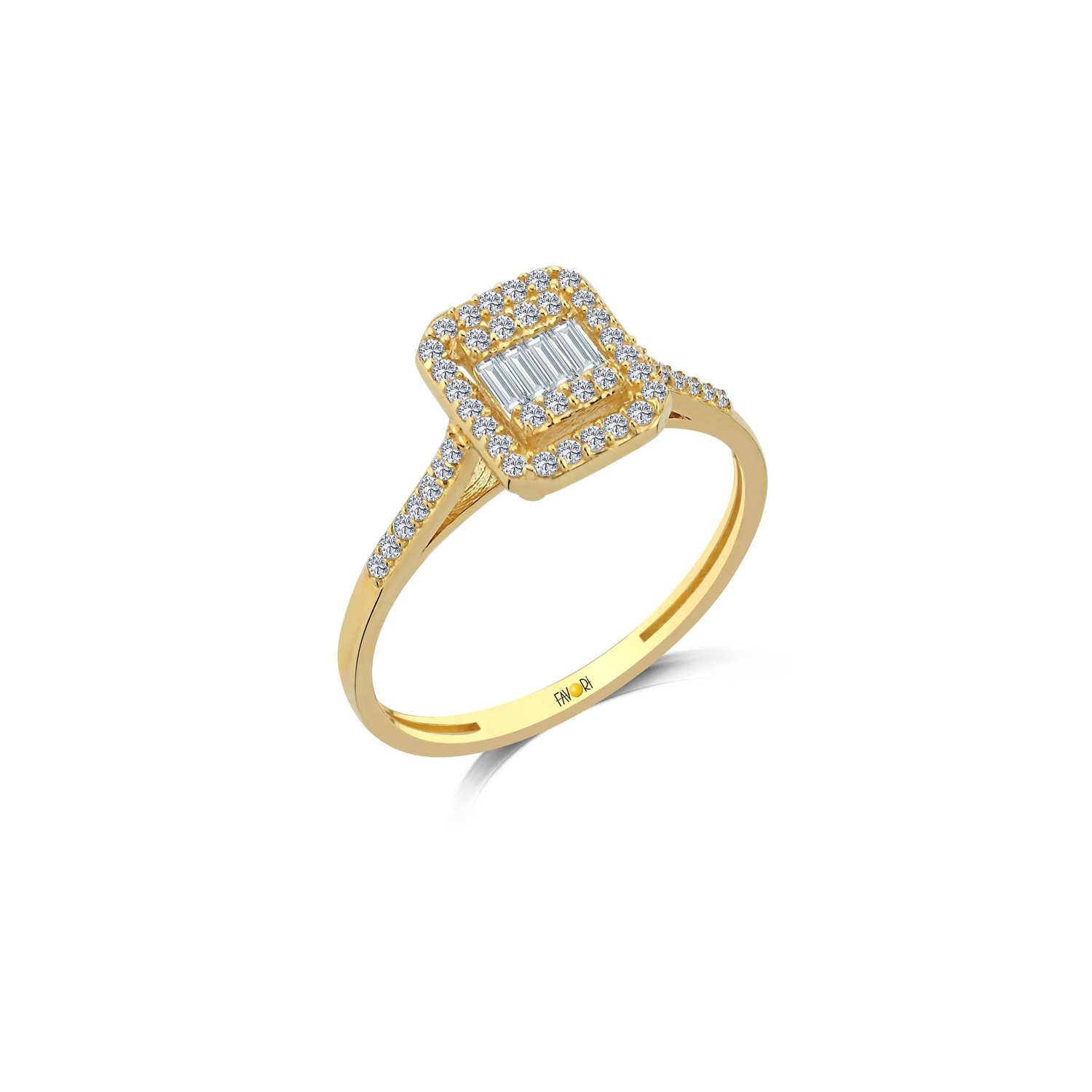 Altın Baget Yüzük