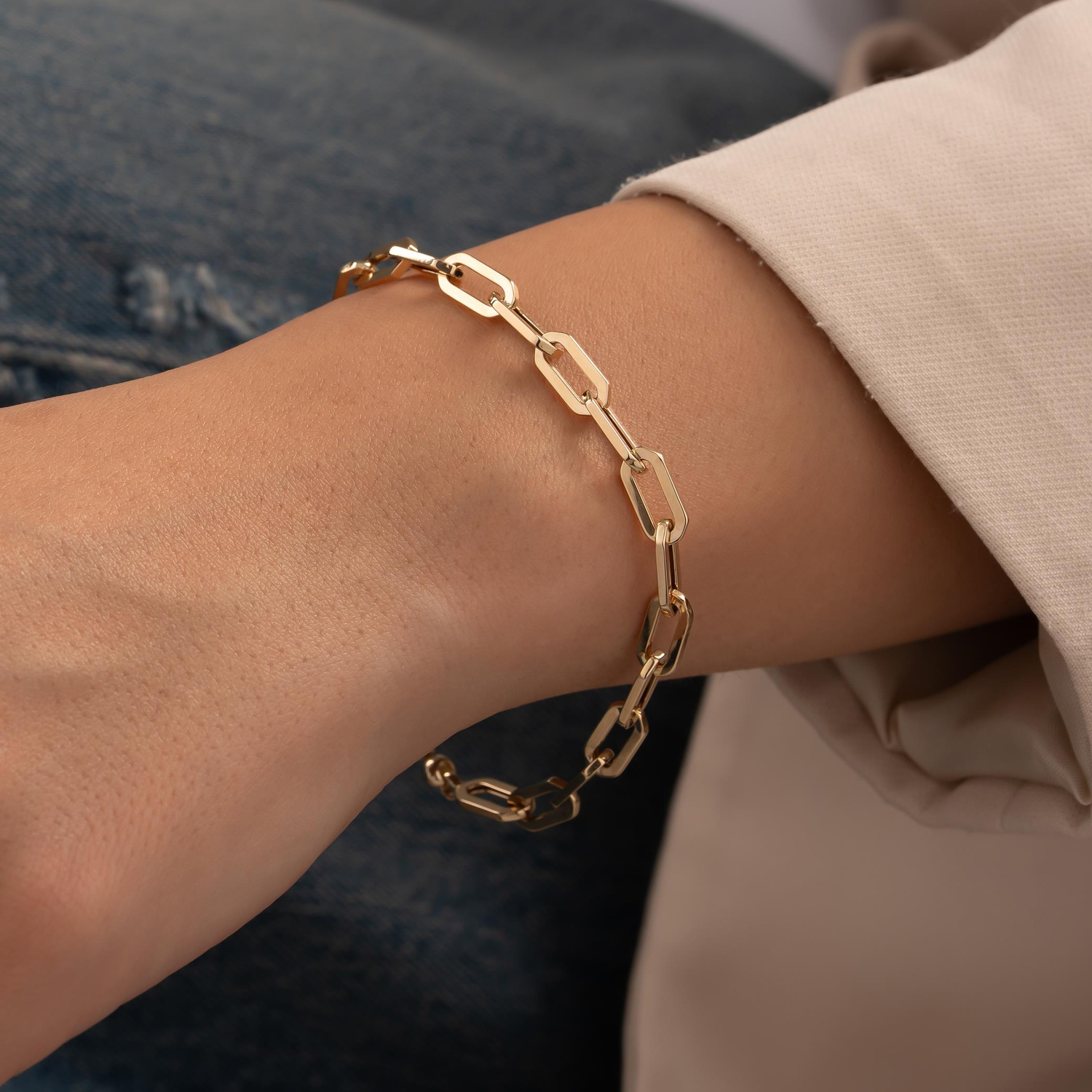 Ataç 14 Ayar Altın Bileklik