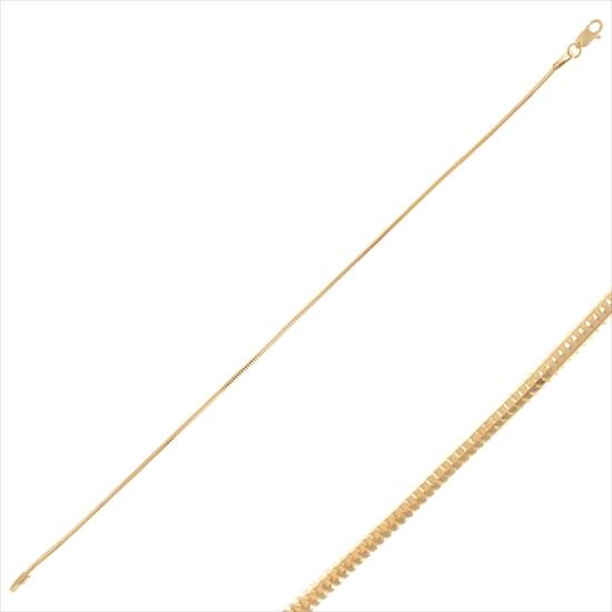 Balıksırtı Model 14 Ayar Altın Bileklik