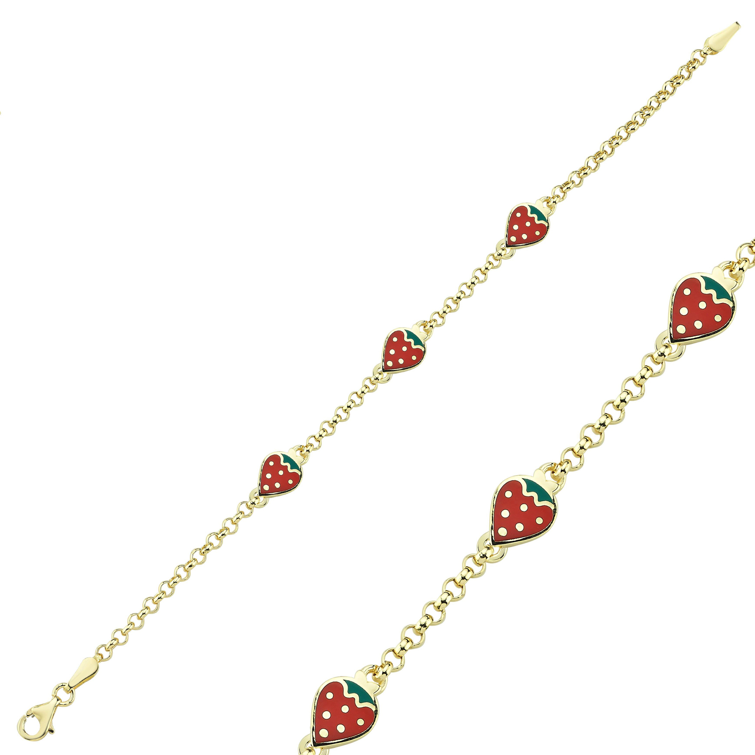 Çilek Çocuk Bilekliği