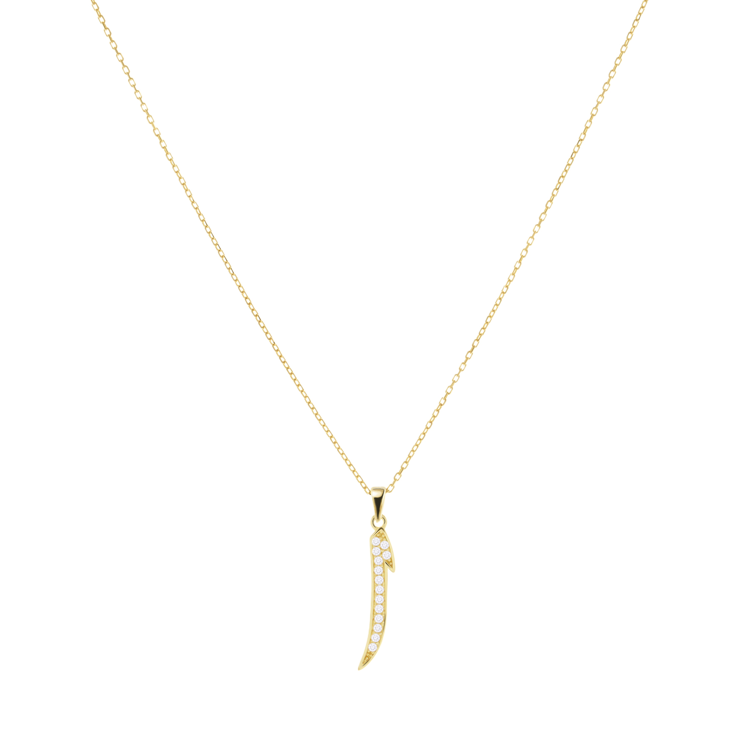 Elif 14 Ayar Altın Kolye