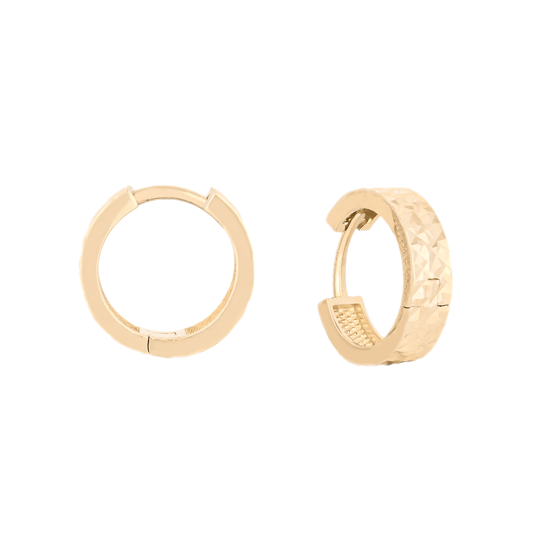 Halka Küpe 14 Ayar Altın