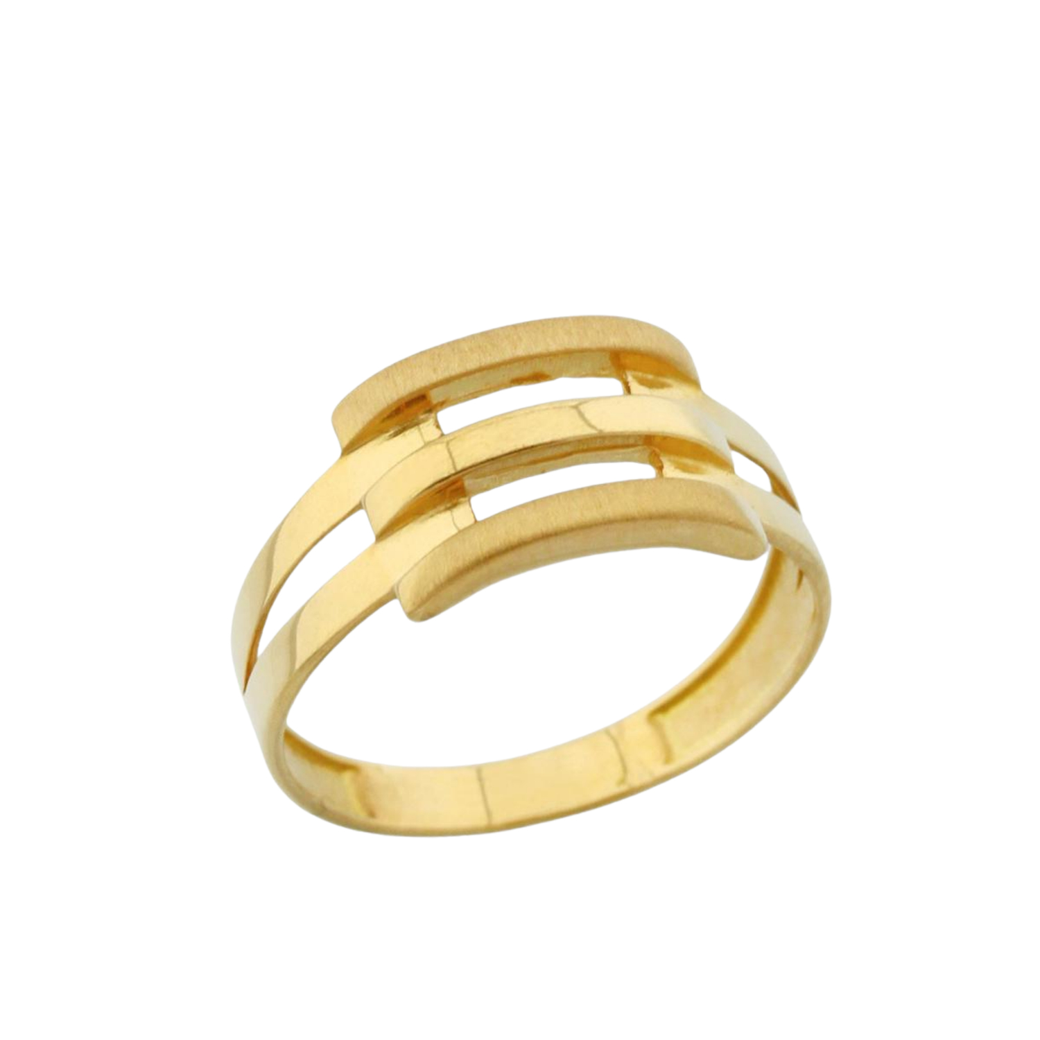 Kaburga Model 14 Ayar Altın Yüzük