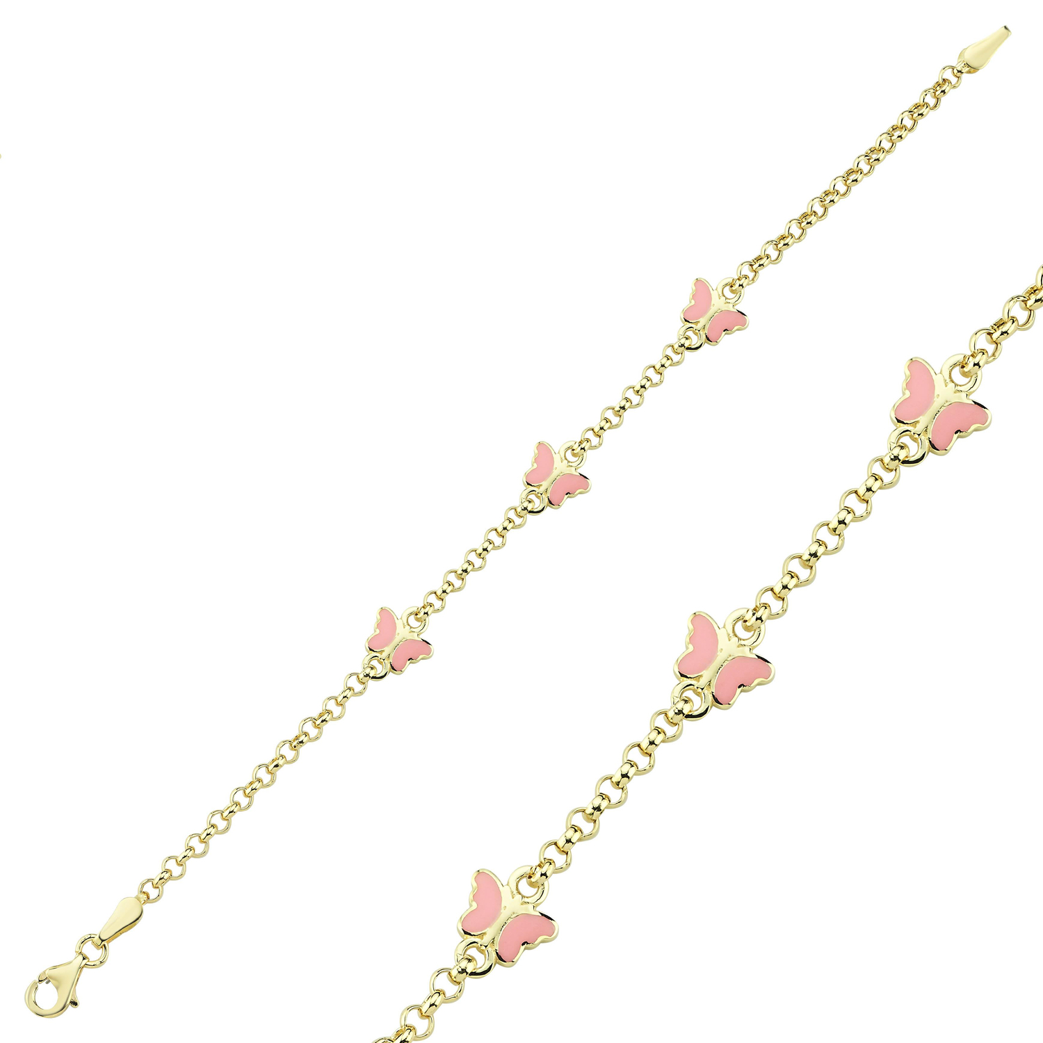 Kelebek Çocuk Bilekliği