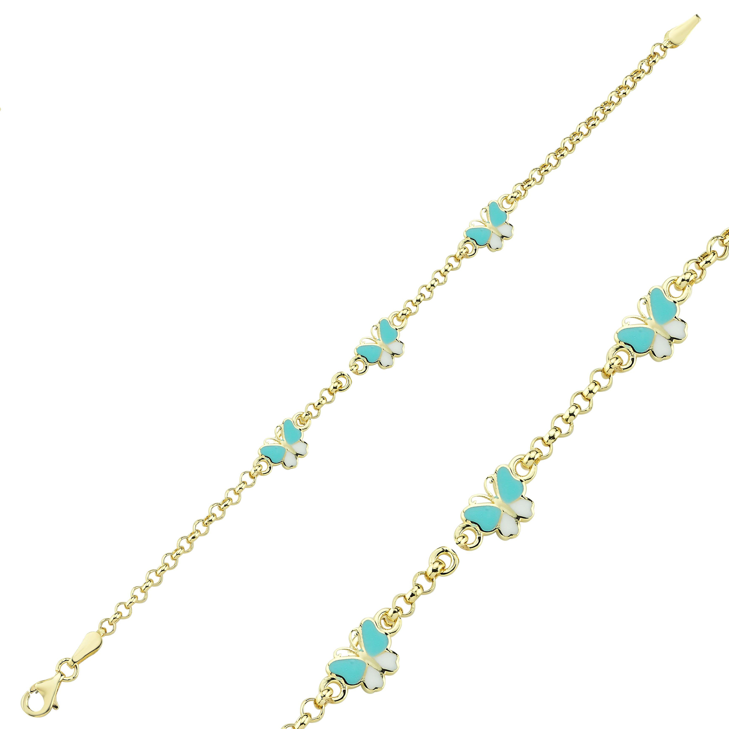 Kelebek Çocuk Bilekliği