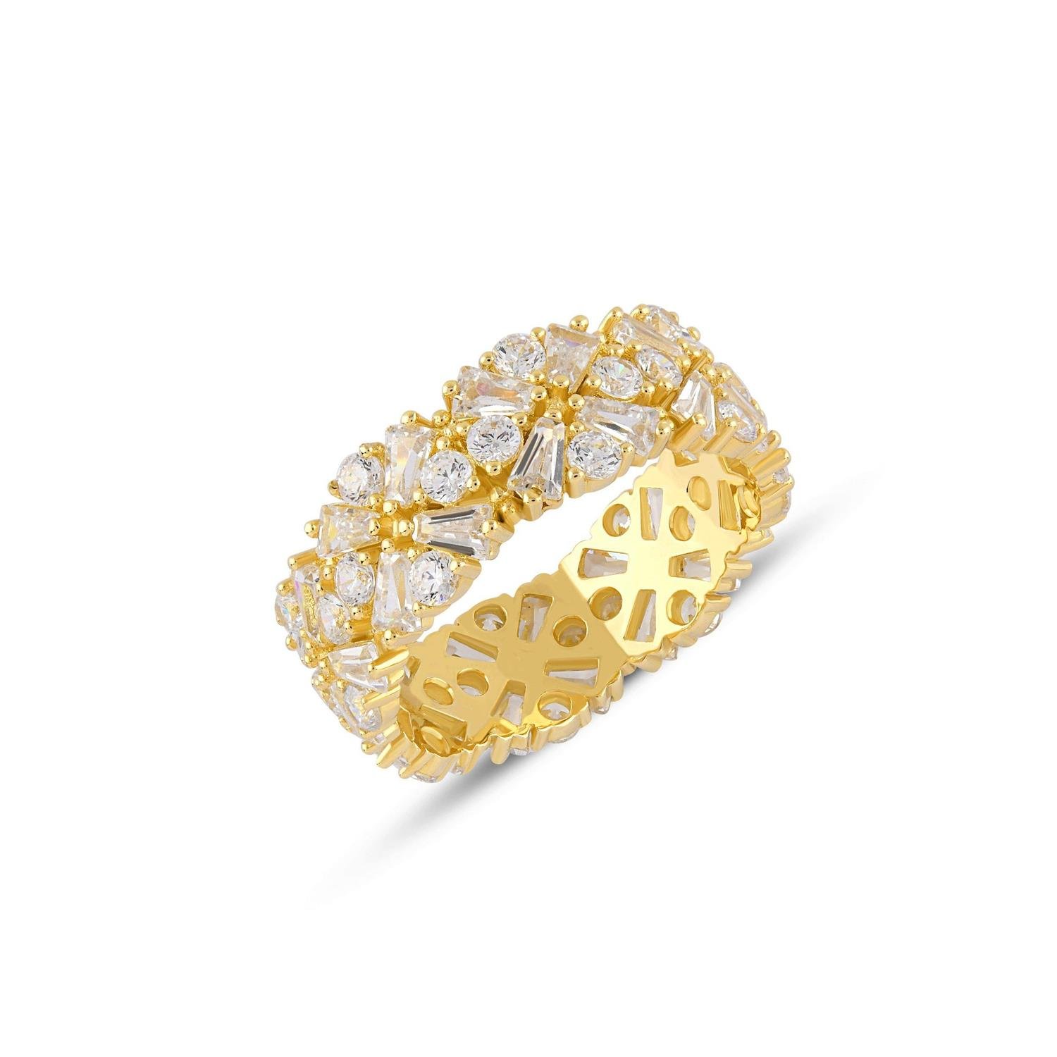 Özel Tasarım Tamtur Alyans 14 Ayar Altın