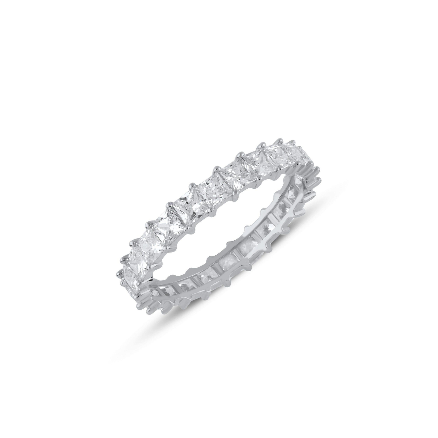 Özel Tasarım Tamtur Alyans M223 Beyaz Altın 11