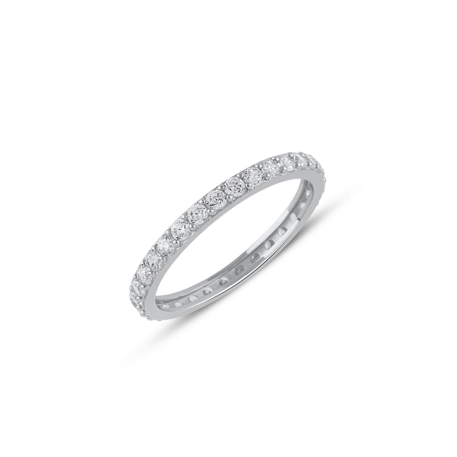 Özel Tasarım Tamtur Alyans M301 Beyaz Altın 9