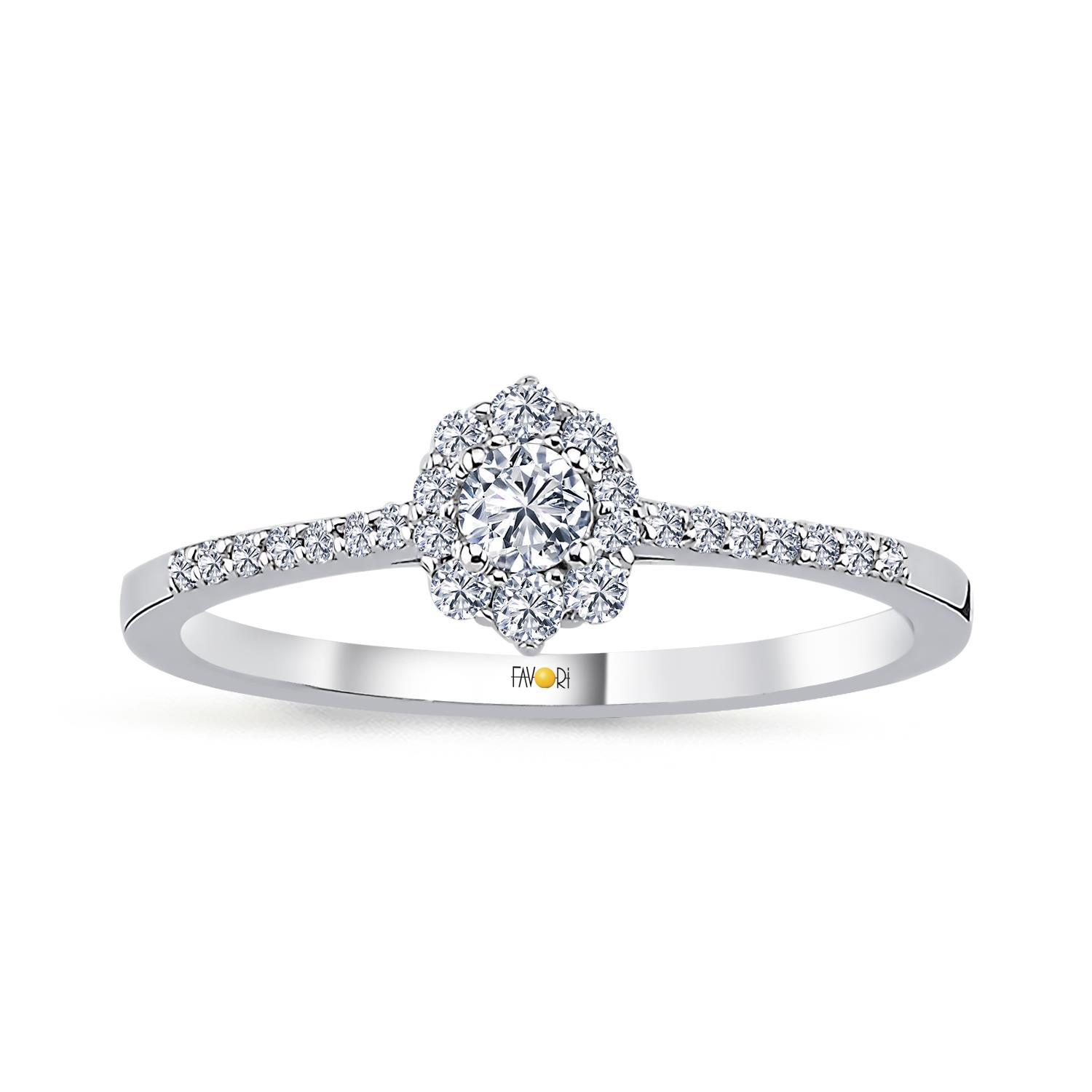 PIRLANTA FANTAZİ YÜZÜK 0.36 CT