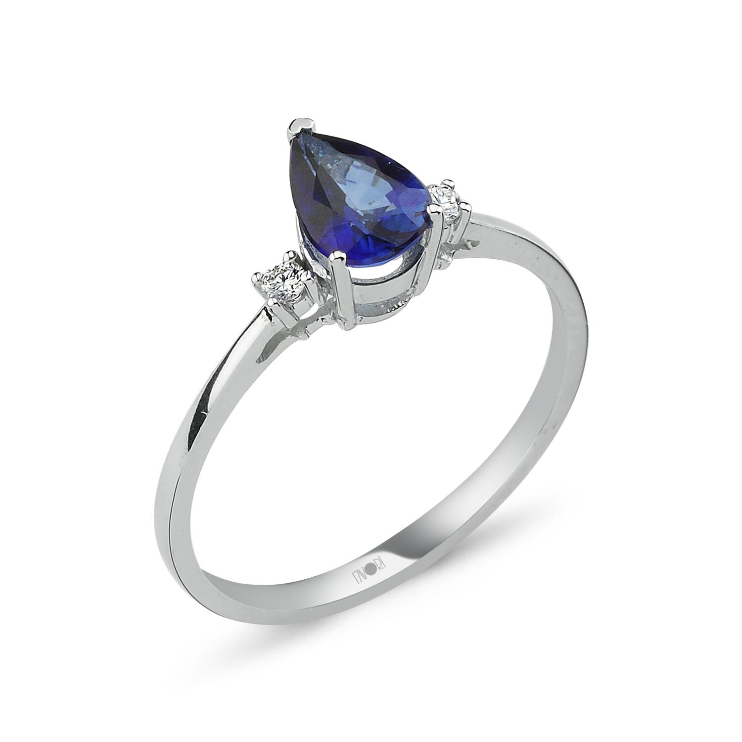 PIRLANTA SAFİR YÜZÜK